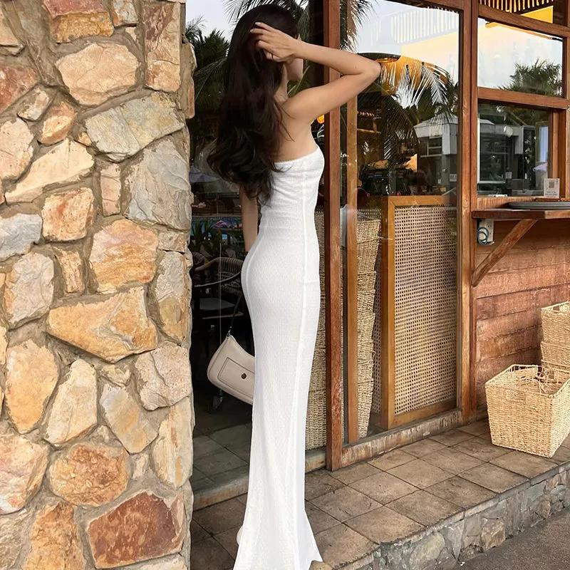 Yanelis One Shoulder Maxi Dress